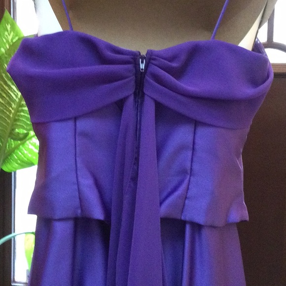 Evening cocktail gown / Bridesmaid dress - Picture 3 of 6